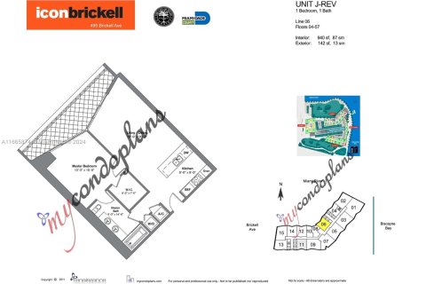 Copropriété à vendre à Miami, Floride: 1 chambre, 75.81 m2 № 1378896 - photo 13