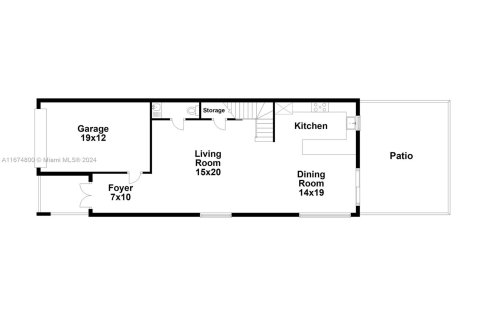 Townhouse in Miami, Florida 3 bedrooms, 170.57 sq.m. № 1399940 - photo 17