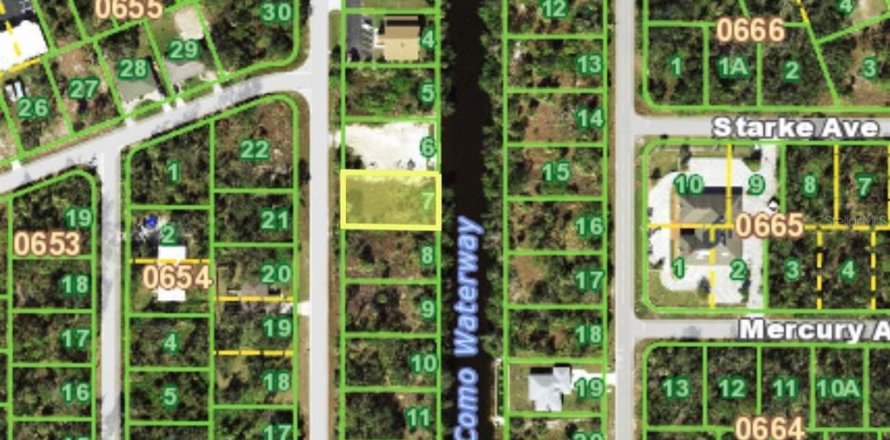 Terreno en Port Charlotte, Florida № 1081913