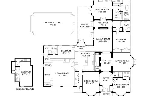 House in Palm Beach, Florida 5 bedrooms, 452.9 sq.m. № 945528 - photo 1