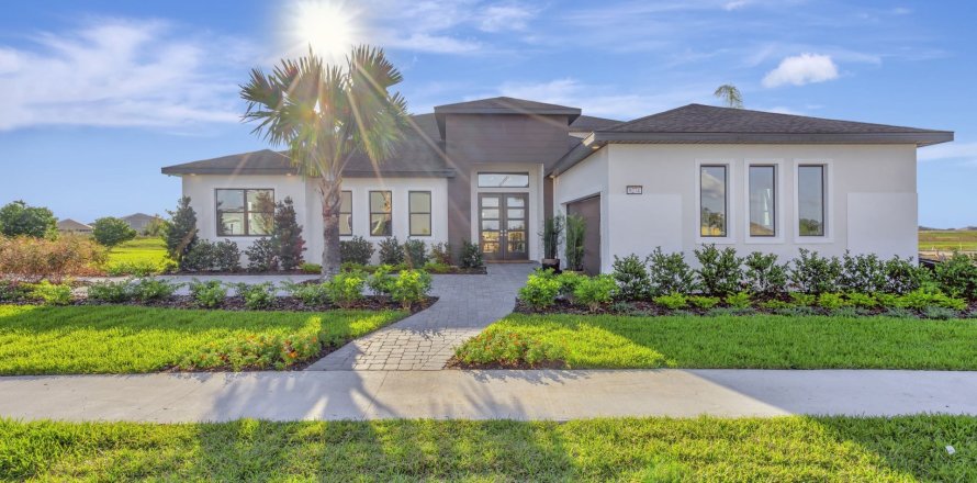 Villa ou maison à Robins Cove at Epperson by Biscayne Homes à Wesley Chapel, Floride 6 pièces, 430 m2 № 373529