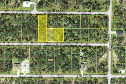 Terreno en venta en Port Charlotte, Florida № 1249201 - foto 1