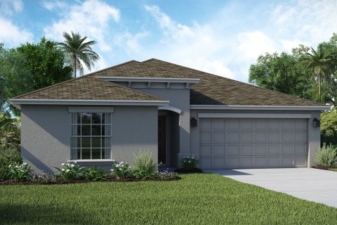 House in BELLEVUE AT ESTATES AT CHERRY LAKE in Groveland, Florida 4 bedrooms, 179 sq.m. № 67027 - photo 2