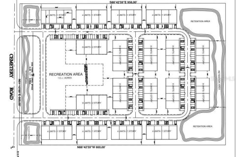 Terreno en venta en Sebring, Florida № 1366131 - foto 2