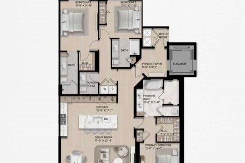 Condominio en venta en Fort Lauderdale, Florida, 3 dormitorios, 202.9 m2 № 1117880 - foto 18