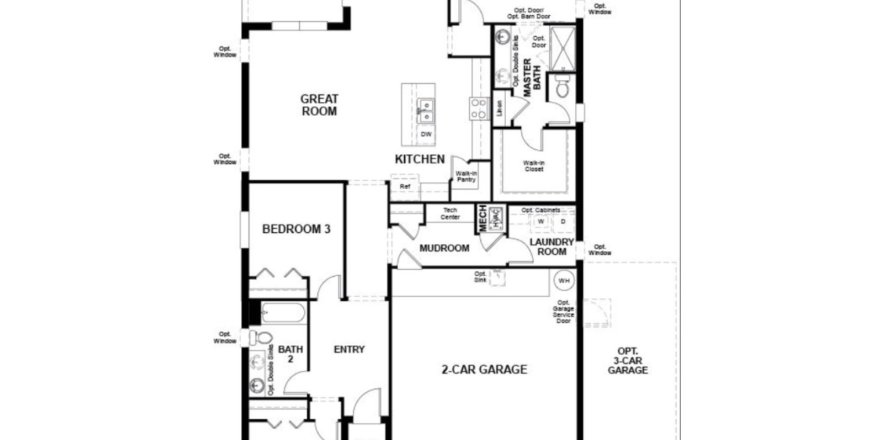 House floor plan «floor azure», 3 rooms in Seasons at Arlington Square