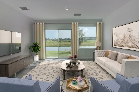 Townhouse in ASPIRE AT WATERSTONE in Fort Pierce, Florida 4 bedrooms, 178 sq.m. № 61500 - photo 1