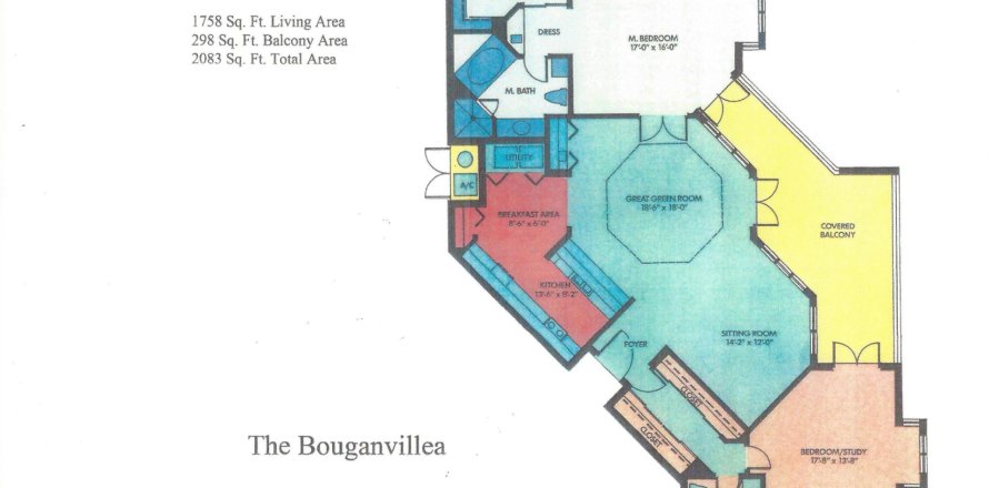 Condo in Boca Raton, Florida, 2 bedrooms  № 1100883