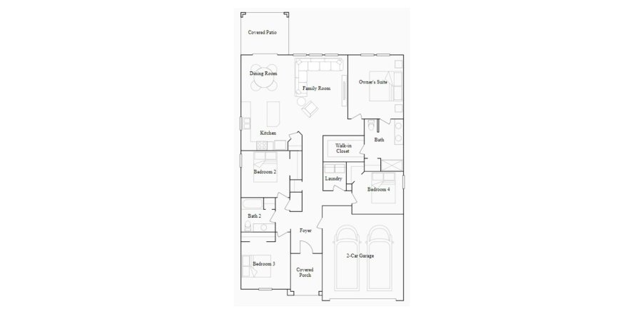 House floor plan «172SQM», 4 bedrooms in MAGNOLIA PARK