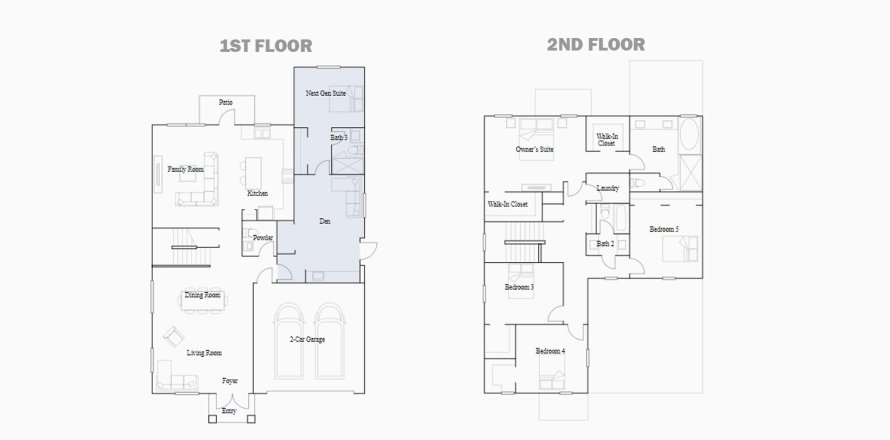 Townhouse floor plan «307SQM WATERFORD», 5 bedrooms in VERDANA LANDINGS