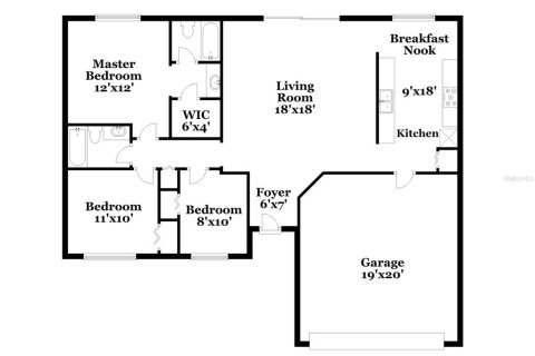 House in Deltona, Florida 3 bedrooms, 109.62 sq.m. № 1368455 - photo 2