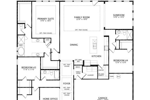 House in Jacksonville, Florida 4 bedrooms, 272.58 sq.m. № 775008 - photo 4