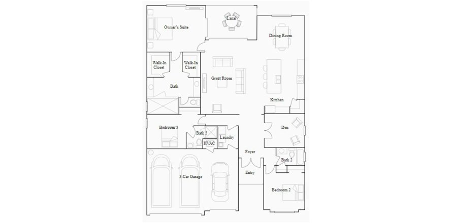 House floor plan «227SQM», 3 bedrooms in LORRAINE LAKES
