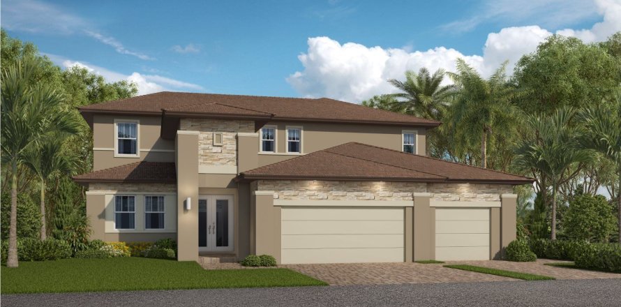 House in Crescent Ridge in Davie, Florida 5 bedrooms, 346 sq.m. № 599393
