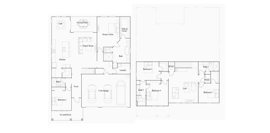 House floor plan «309SQM», 5 bedrooms in CONNERTON

