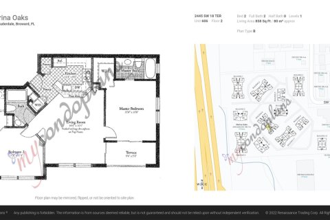 Condo in Fort Lauderdale, Florida, 2 bedrooms  № 1101994 - photo 1