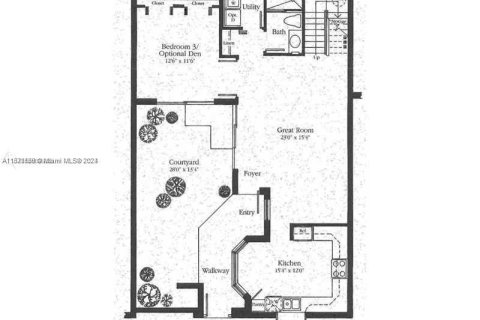Townhouse in Hollywood, Florida 3 bedrooms, 149.02 sq.m. № 1126950 - photo 12