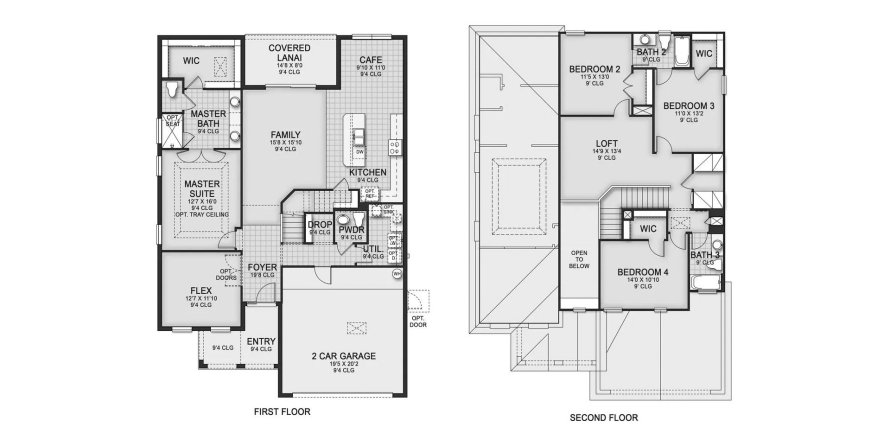 Townhouse floor plan «239SQM PENSACOLA», 4 bedrooms in SUMMERBROOKE