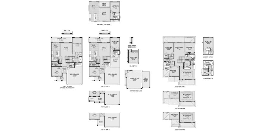 Townhouse floor plan «286SQM WELLINGTON», 5 bedrooms in SUMMERBROOKE