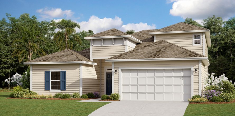 House in SILVER LANDING in Saint Augustine, Florida 4 bedrooms, 205.78 sq.m. № 862953