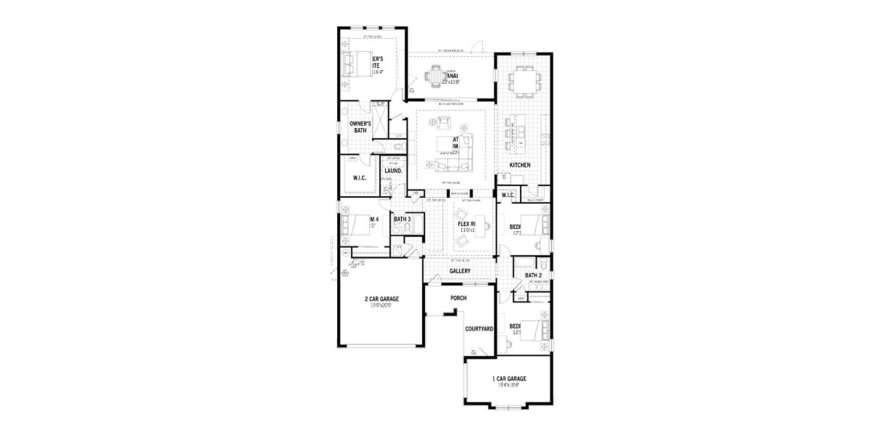 House floor plan «248SQM», 4 bedrooms in WELLEN PARK