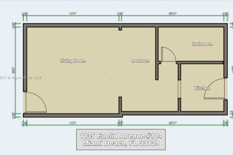 Купить кондоминиум в Майами-Бич, Флорида 43.29м2, № 1208336 - фото 21