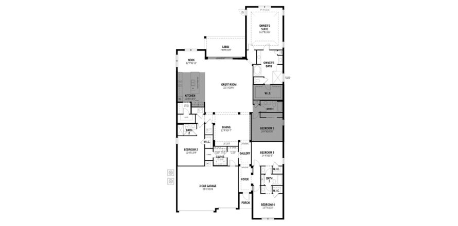 Townhouse in COMPASS LANDING in Naples, Florida 5 bedrooms, 320 sq.m. № 75318