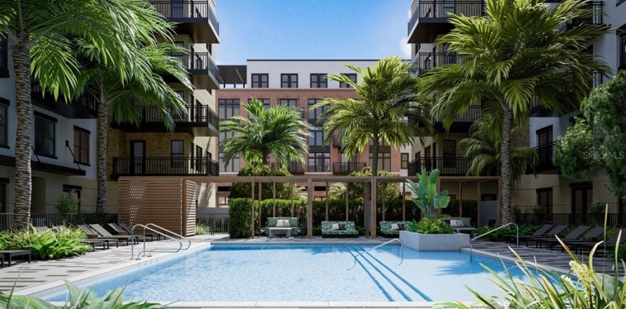 Квартира в Тампа, Флорида 5 комнат, 48.96м2 № 1431037
