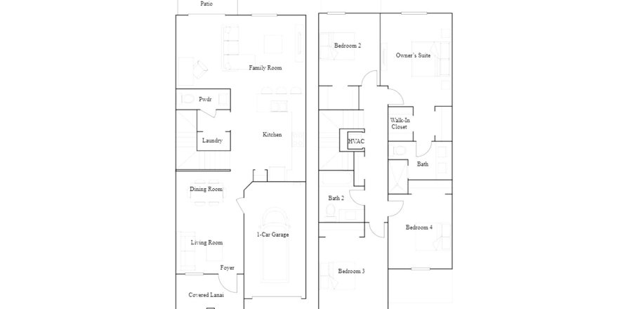 Планировка виллы или дома «169SQM» 4 спальни в ЖК THE RIVIERA
