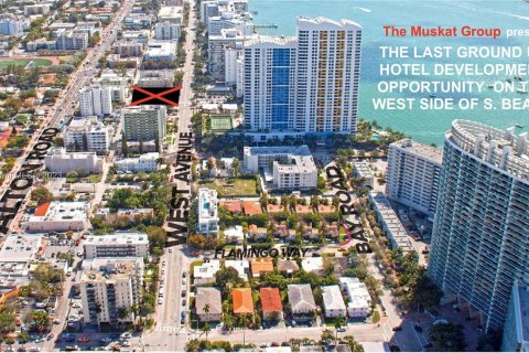 Terreno en venta en Miami Beach, Florida, 151.8 m2 № 4645 - foto 1