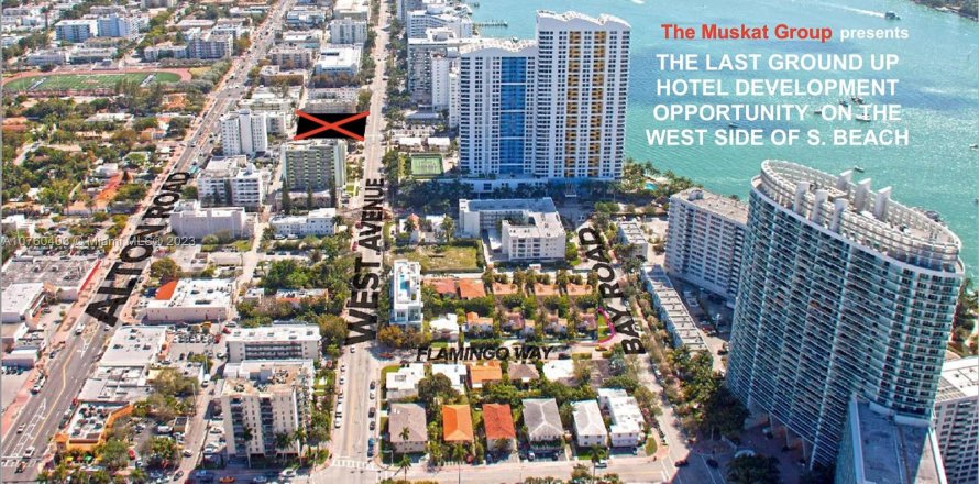Land in Miami Beach, Florida 151.8 sq.m. № 4645