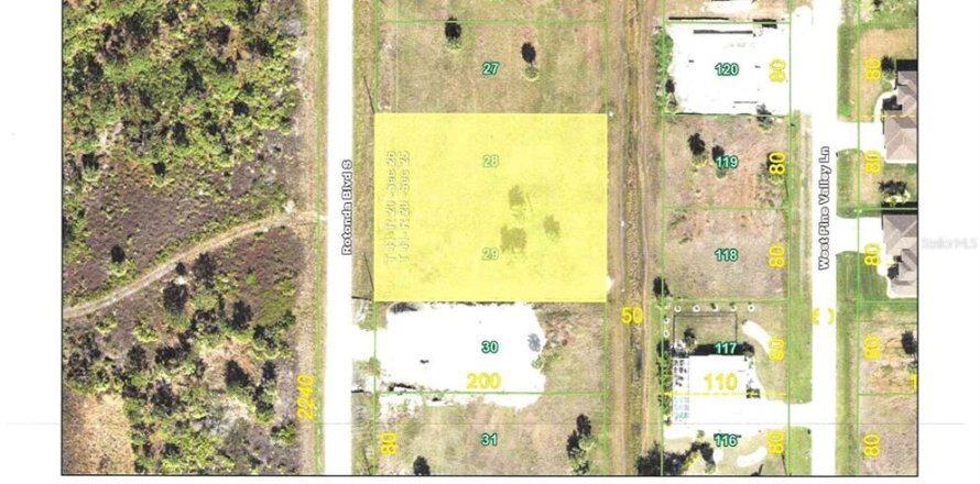 Land in Rotonda, Florida № 1205400