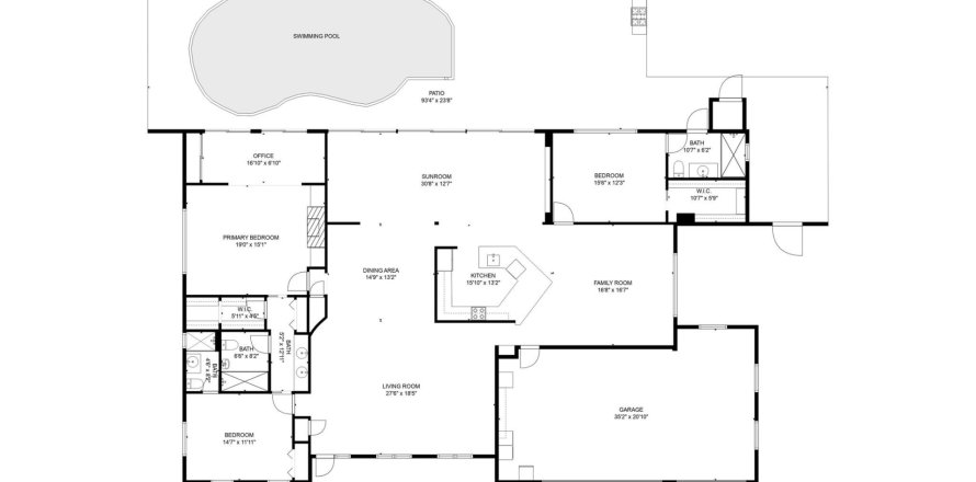 House in Fort Lauderdale, Florida 3 bedrooms, 277.41 sq.m. № 808484