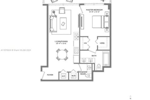 Condominio en venta en Miami, Florida, 1 dormitorio, 63.55 m2 № 1401673 - foto 15