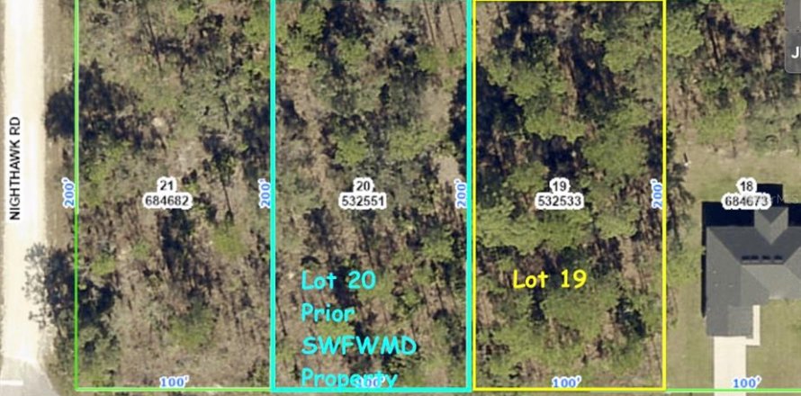 Land in Weeki Wachee, Florida № 1368440