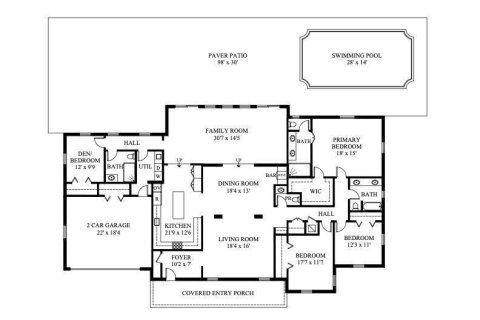 House in West Palm Beach, Florida 4 bedrooms, 277.59 sq.m. № 1118086 - photo 1