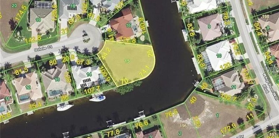 Terreno en Punta Gorda, Florida № 1314846