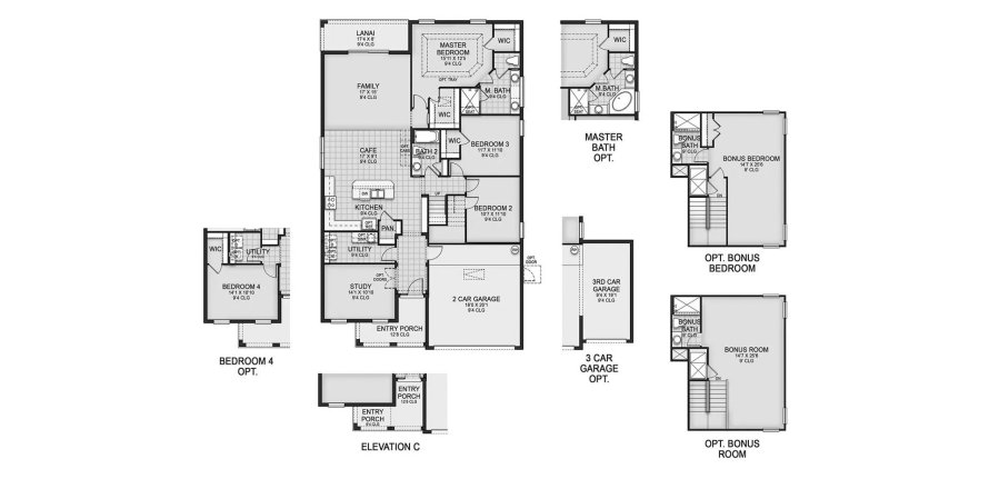 Townhouse floor plan «183SQM MARGATE II», 3 bedrooms in SUMMERBROOKE