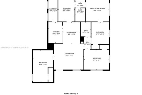 Купить виллу или дом в Майами, Флорида 5 спален, 131.83м2, № 1367031 - фото 24