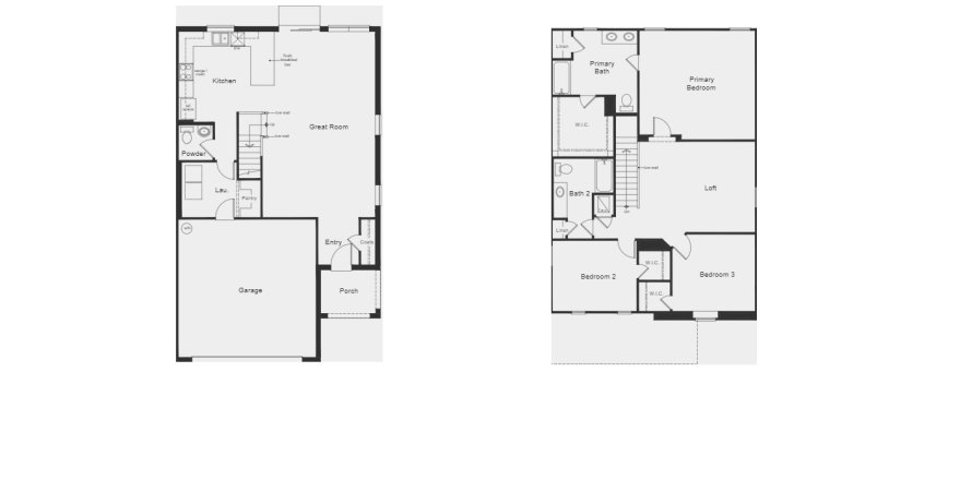 House floor plan «House», 3 bedrooms in Sawgrass Lakes I