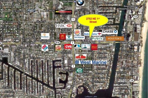 Купить земельный участок в Помпано-Бич, Флорида № 1097593 - фото 13
