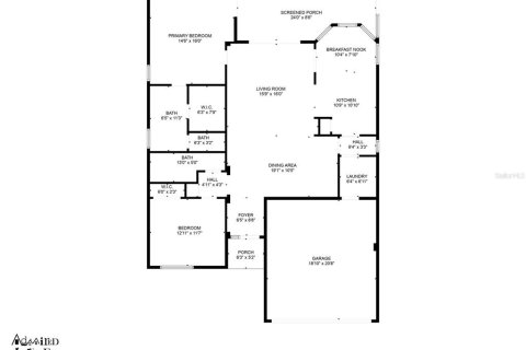 Купить виллу или дом в Гудзон, Флорида 4 комнаты, 135.64м2, № 1311683 - фото 11