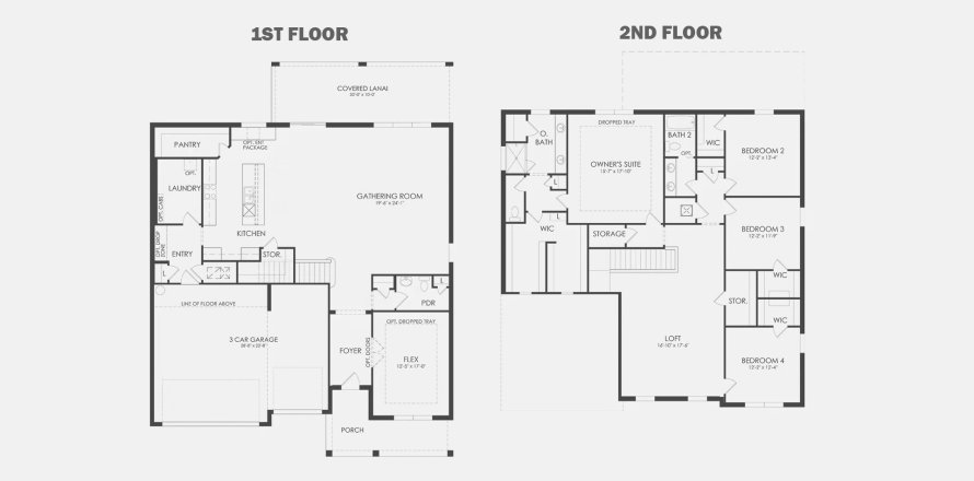 Townhouse floor plan «355SQM OAKHURST», 4 bedrooms in HIGHPOINTE