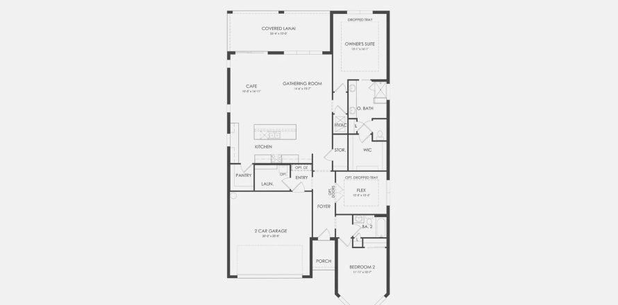 Townhouse floor plan «184SQM PALMARY», 2 bedrooms in HIGHPOINTE