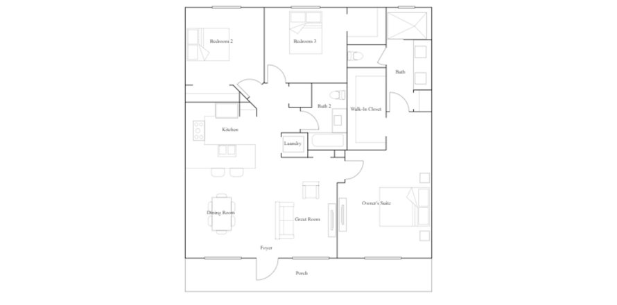 Apartment in LANDMARK in Doral, Florida 3 bedrooms, 102 sq.m. № 376