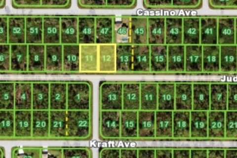 Terreno en venta en Port Charlotte, Florida № 1201317 - foto 11